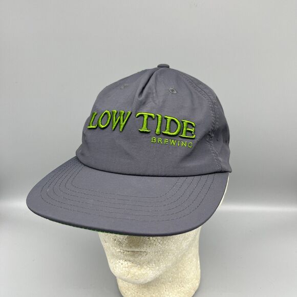 Low Tide Brewing Hat Mens One Size Gray Ale Craft Beer Pub Bar Johns Island - Picture 1 of 7